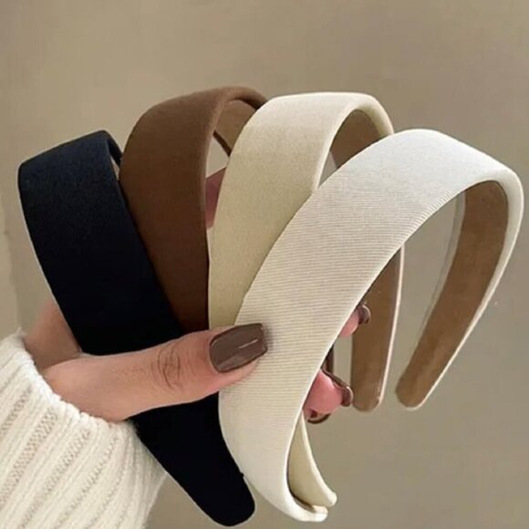 Women Headbands Non Slip Elastic Hair Accessory 4 Pack Stylish & Comfortable main image 4